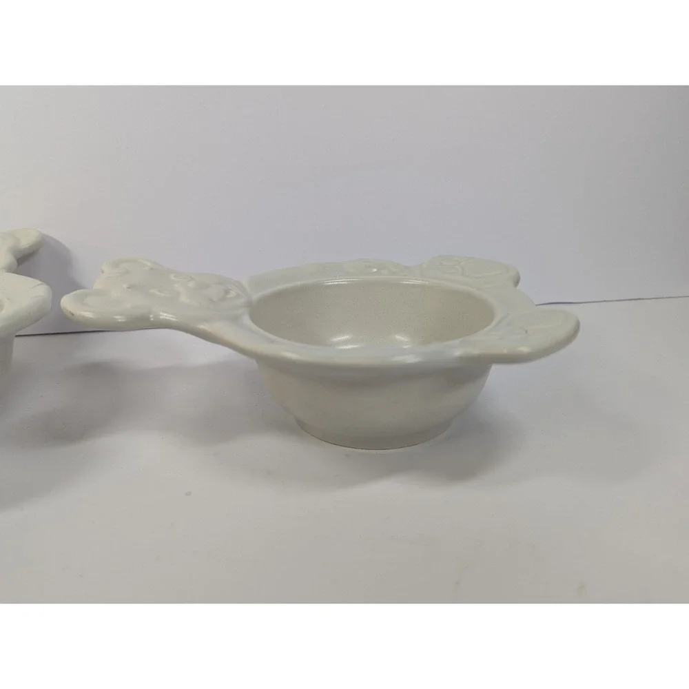 Pfaltzgraff Yorktowne Porridger Child's Teddy Bear Bowl Set‎ Of 2